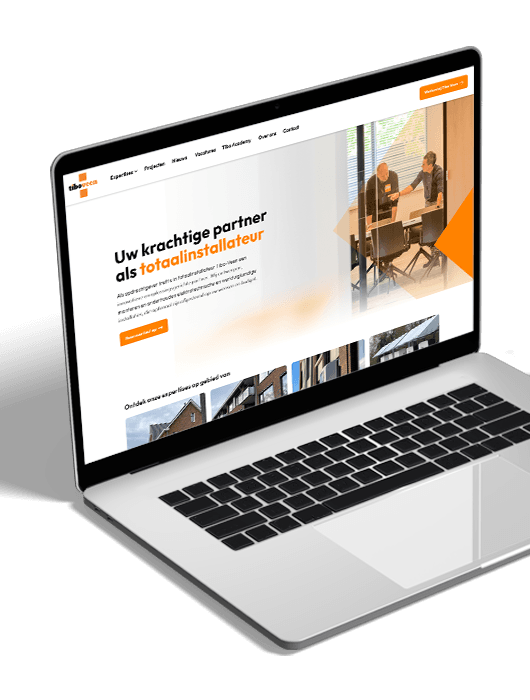 Volledig nieuwe WordPress website